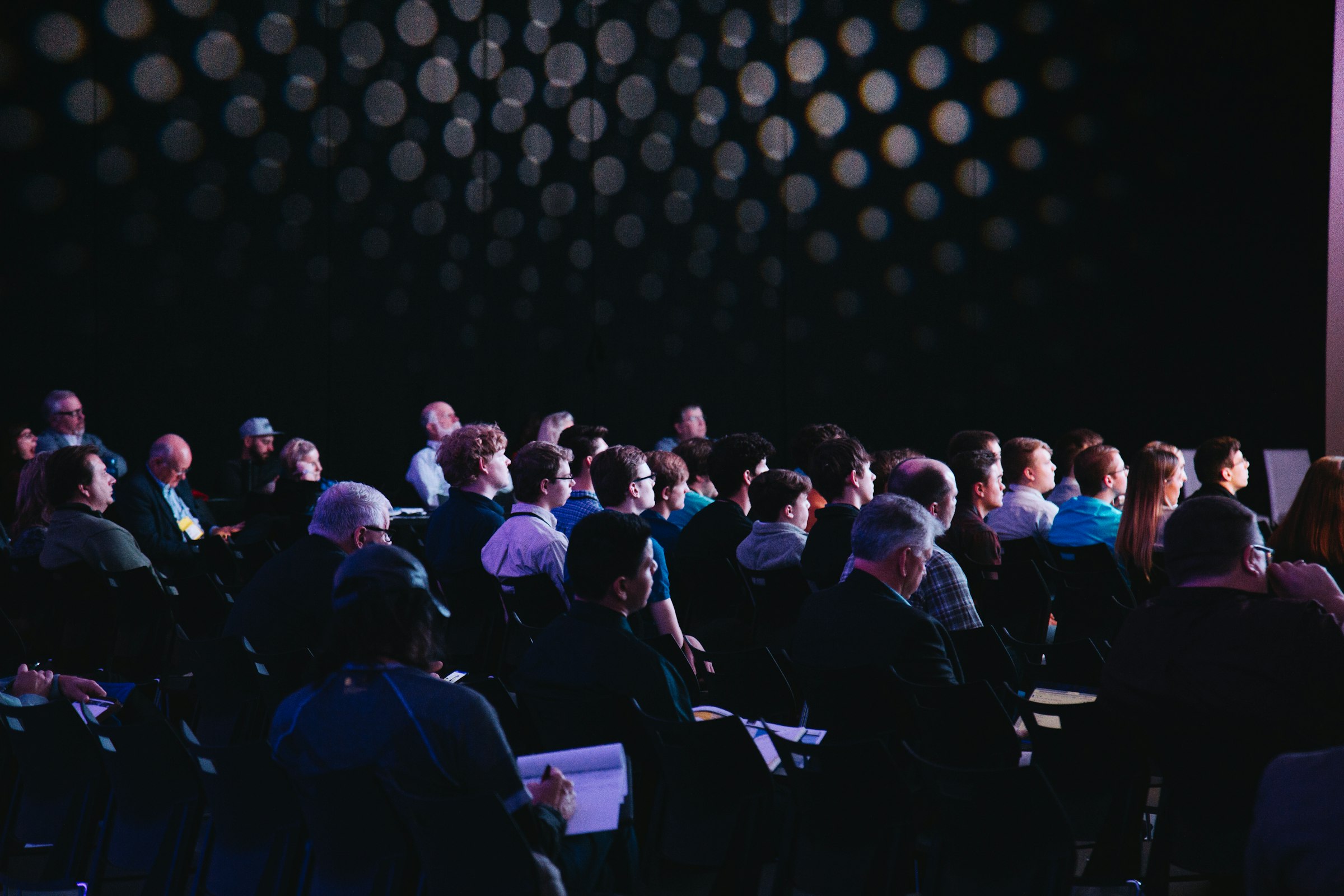 Audience at a Reuters Events conference